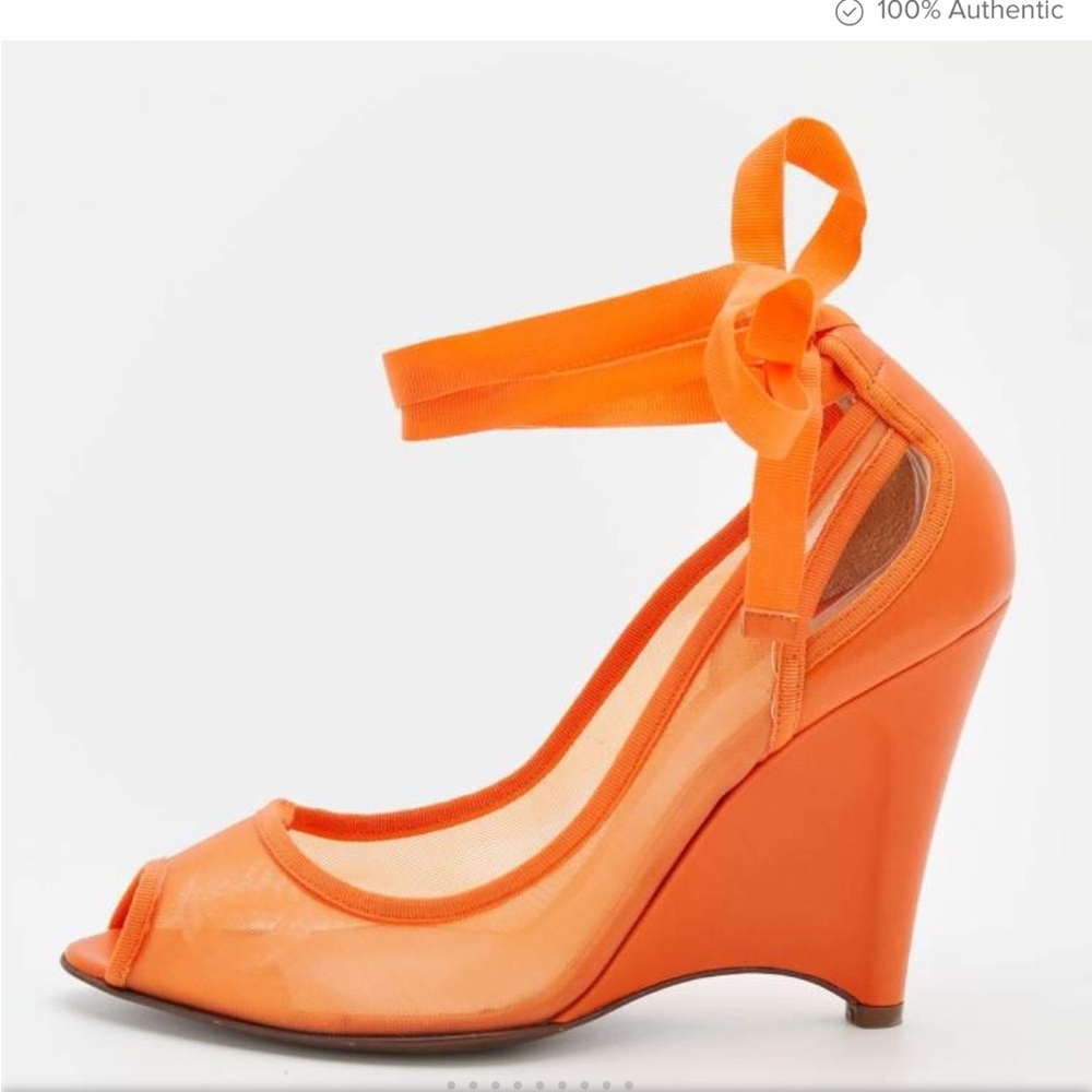 Fendi Women's Orange Heels